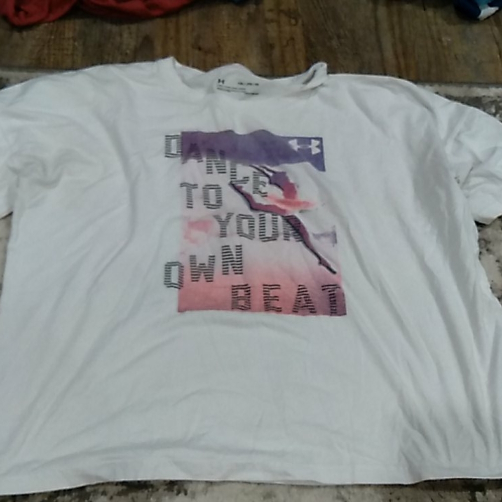 Under armor dance to your own beat athletic tshirt